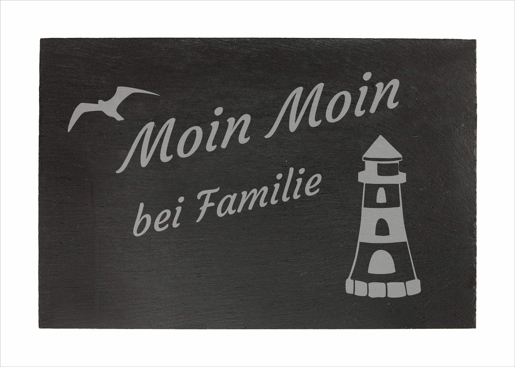 Schiefer Moin Moin bei Familie ...