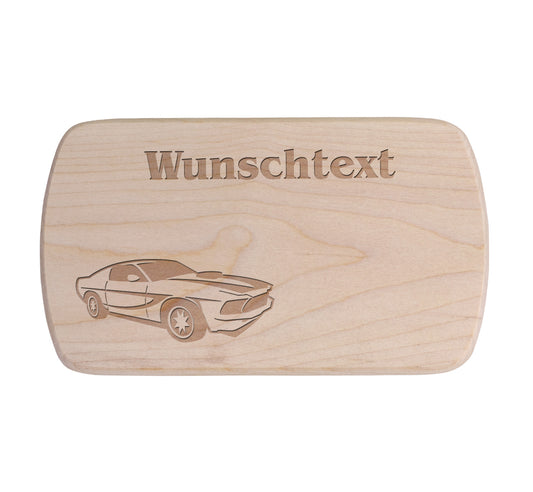 Ahorn Frühstücksbrettchen - Mustang
